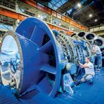 Turbinne-(EDF-Bouchain-Unit)-in-Belfort-Manufacturinng