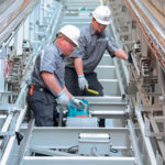 Schindler_Technicians_working_on_escalator